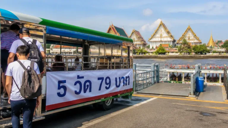 ปากเกร็ดเปิดรถรางพาเที่ยว 5 วัดริมเจ้าพระยา เริ่ม 3 ต.ค. ค่าบริการ 79 บาท