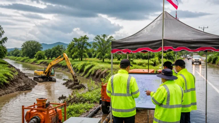 เพชรบูรณ์สั่งยกระดับเตรียมรับฝนหนัก 15–21 ส.ค. เร่งขุดลอก-ตั้งศูนย์ฉุกเฉิน