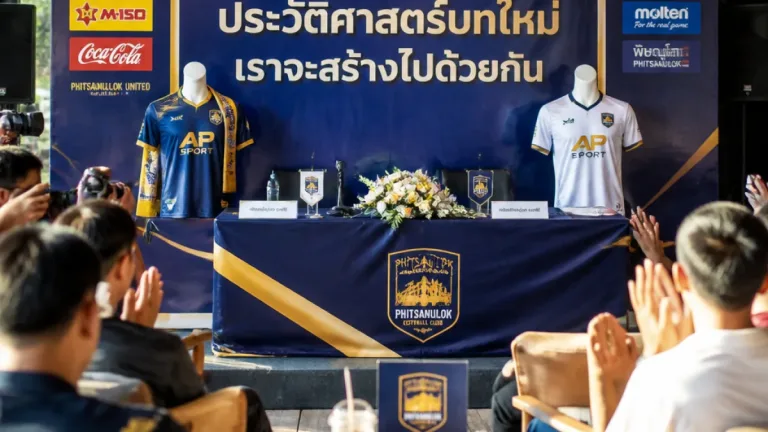พิษณุโลก เอฟซี เปิดตัวทีมลุยไทยลีก 3 พ.ศ. 2569 ตั้งเป้าเลื่อนชั้นสู่ไทยลีก 2