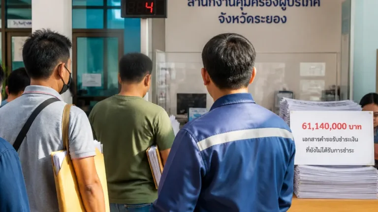 ผู้รับเหมานิคมพัฒนา ยื่นศูนย์ดำรงธรรมทวงเงินค้างกว่า <strong>61 ล้านบาท</strong> หลังถูกเบี้ยวนาน 1,044 วัน