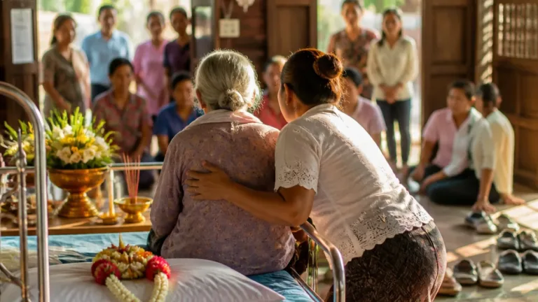 ป๊อป อารียา เยือนตรังทำบุญกราบคุณยายอายุ 96 ปี บรรยากาศอบอุ่น-ชาวบ้านประทับใจ