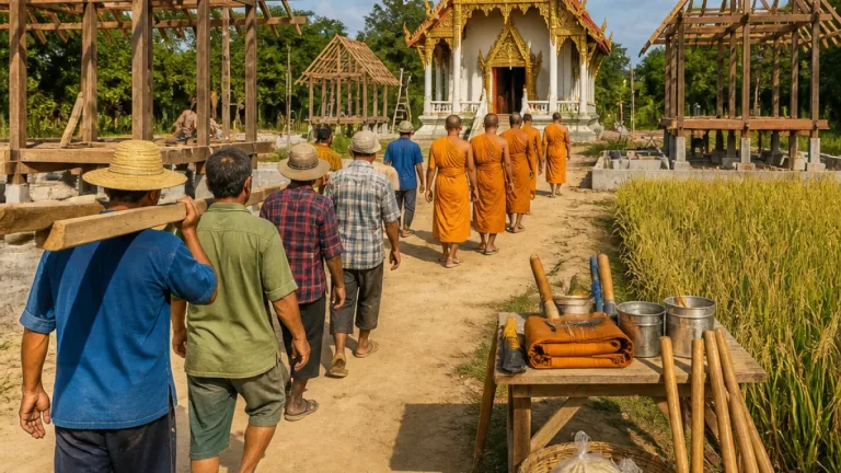 แรงศรัทธาในอ่างทอง: จากที่ดินบริจาคสู่สถานปฏิบัติธรรมที่วัดสุทธิสิริมาราม