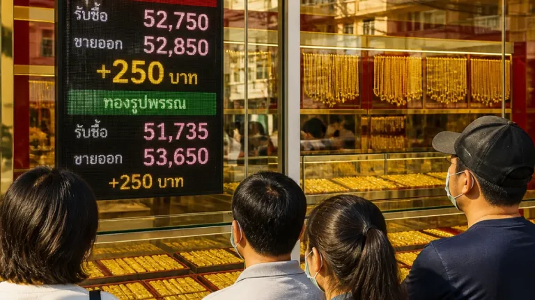 ราคาทองคำพุ่งอีก 250 บาท ประกาศ 10 กันยายน พ.ศ. 2569 นักลงทุน-ประชาชนจับตา