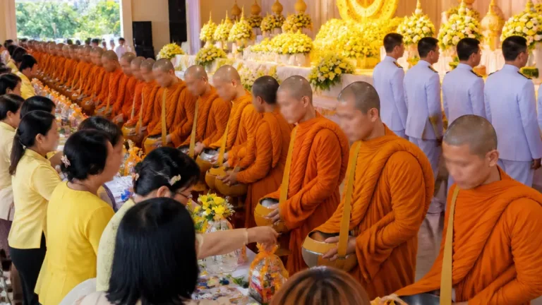 สมุทรปราการจัดพิธีสวดมนต์-ตักบาตรถวายพระราชกุศล วันแม่แห่งชาติ พ.ศ.2569