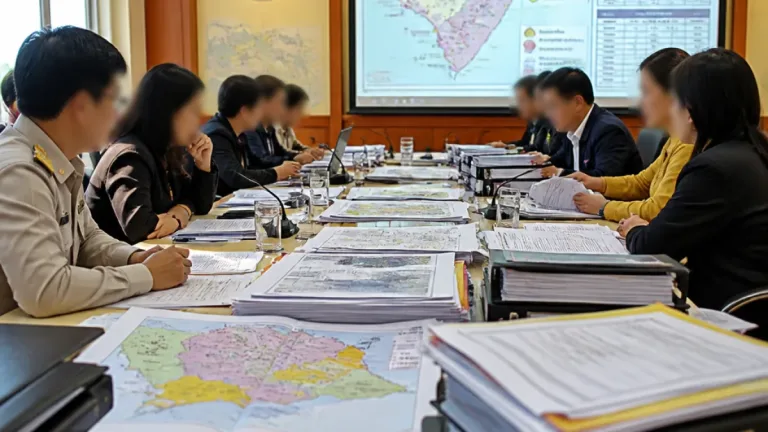 สมุทรสงครามเร่งจัดระเบียบคนต่างด้าว หลังประชุมกลั่นกรองพฤติการณ์ระดับจังหวัด