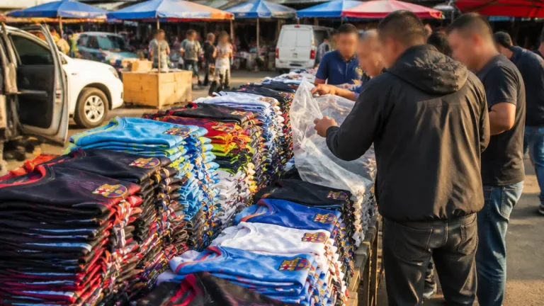 ตำรวจบุรีรัมย์ขยายผลยึดเสื้อสโมสร 438 ตัว ส่งตรวจสอบสิทธิ์เครื่องหมายการค้า
