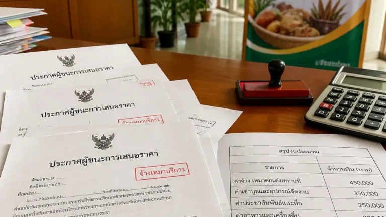เอกสารชี้ สสจ.เพชรบูรณ์ว่าจ้างออร์แกไนเซอร์งาน ‘ของดีภาคเหนือ’ 4 สัญญา รวม 1.41 ล้านบาท