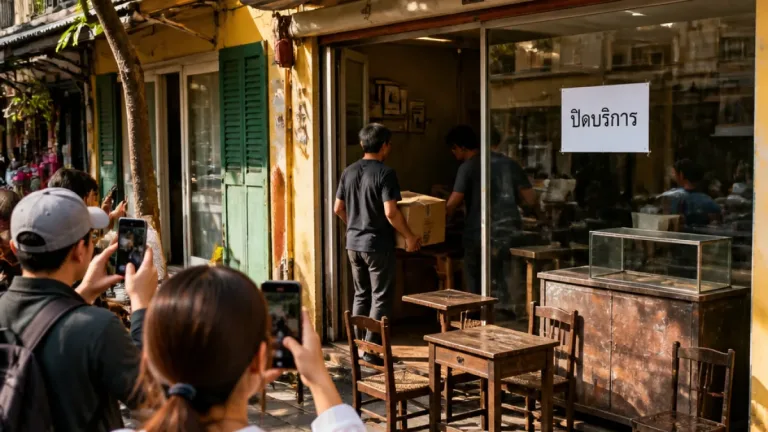 ไอศกรีมตรังเทียนยุติการให้บริการที่เลขที่ 35 ถนนตรังเทียน หลังร้อยปีความทรงจำเกือบ 70 ปี