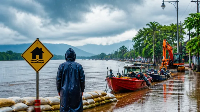 อุตุฯ เตือนฝนตกหนัก-น้ำท่วมฉับพลัน เสี่ยงกระทบภาคเหนือ-อีสานรวมถึงจังหวัดเลย