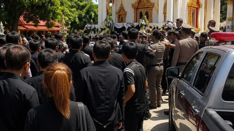 อื้อฉาวเมืองคอน อดีตรัฐมนตรีถูกกล่าวหาตบ รอง ผกก.กลางงานศพ ตั้งคำถามการบังคับใช้กฎหมาย