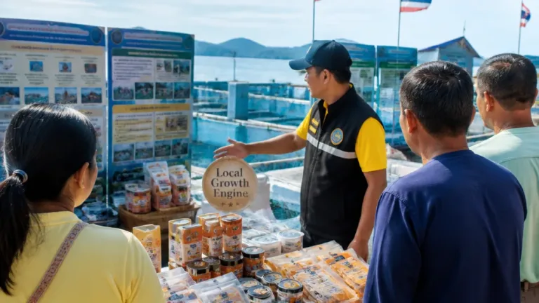 ยกระดับปูม้าสตูลด้วยธนาคารปูม้า มอบตรา Local Growth Engine ขับเคลื่อนเศรษฐกิจฐานราก