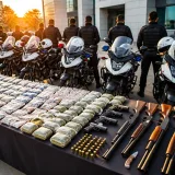 Malatya'da motosikletli polis uygulamasında çok sayıda uyuşturucu ve ruhsatsız silah ele geçirildi