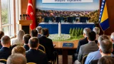 Biga, Bosna Hersek federasyonunu ağırladı: Srebrenitsa ormanı ve şehitler anıtı gündemde