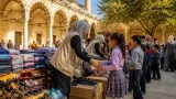 Cizre'de Kuba Camisi'nde 55 Kur'an kursu öğrencisine kıyafet ve ayakkabı desteği