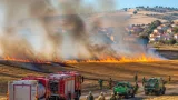 Çorum Alaca'da örtü yangını: Yedi köyün sınırındaki tarlalarda yangın sürüyor