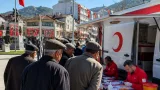 Devrek muhtarları Kızılay kampanyasında birleşti: Cumhuriyet Alanı’nda kan bağışı