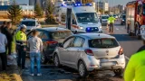 Düziçi'de kavşakta arkadan çarpma: 3 kişi hafif yaralandı