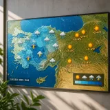 MGM: 22 Ağustos’ta batı iç kesimlerde yerel sağanak; doğuda 2–4°C artış bekleniyor