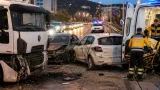 Kastamonu Kuzeykent’te zincirleme trafik kazası: 1 kişi yaralandı