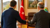 Merzifon'da Yazı İşleri Müdürlüğü görevi bırakan Mustafa Samancıoğlu'na veda