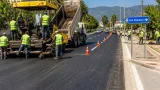 Salihli'de Park Caddesi ilk etap asfaltıyla açıldı; Keli Mahallesi’nde çalışmalar sürüyor