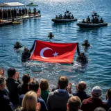 Engelliler 30 Ağustos’ta denizden bayrakla çıktı: 5. Engelsiz Zafer Dalışı gerçekleştirildi