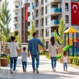 Hatay Cumhuriyet Mahallesi'nde yeniden inşa edilen konutlarda hayat başladı