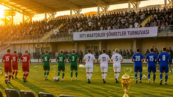Ahlat'ta 1071 Masterler Şöhretler Turnuvası: Tecrübeli futbolcular sahada buluştu