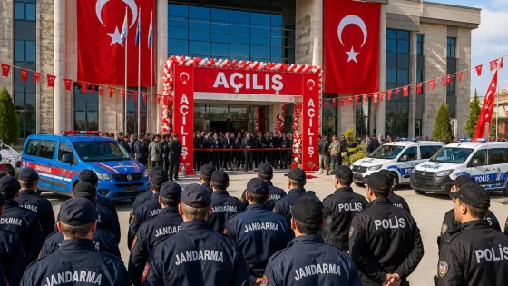 Amasya'da İçişleri Bakanı Çiftçi 5 güvenlik ve sosyal hizmet binasının toplu açılışını yaptı
