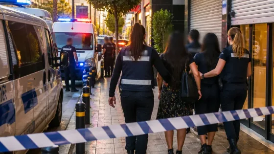 Antalya Muratpaşa'da polis baskını: 14 kadın kurtarıldı, 3 şüpheli tutuklandı