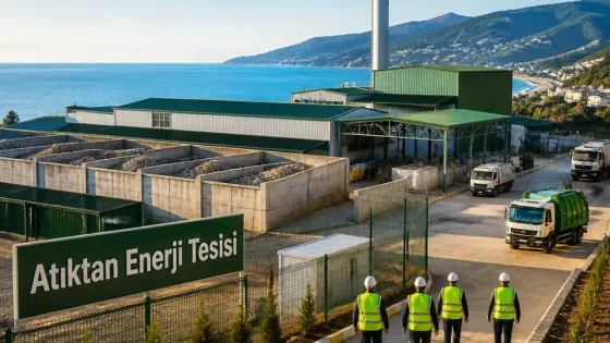 Araklı Taşönü'ne atıktan enerji tesisi: Çöp kokusuna kalıcı çözüm hedefi