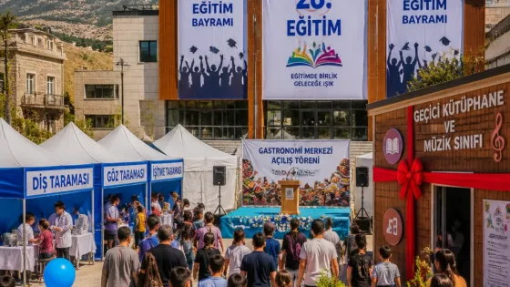 Besni’de 28. Eğitim Bayramı: Sağlık, sanat ve eğitim programlarıyla beş günlük buluşma