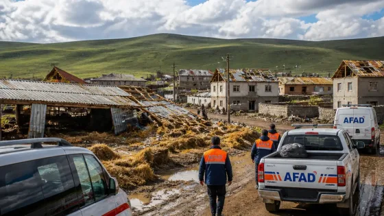 Çıldır'da fırtına 28 yapıya hasar verdi; AFAD ve valilik sahada