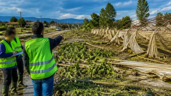 Çarşamba'da yağış zararları: 30 mahallede tarımsal hasar tespiti sürüyor