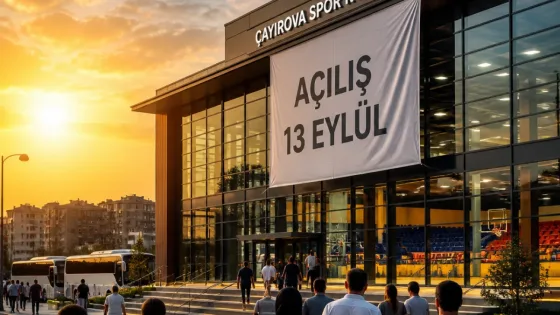 Çayırova’da yeni spor kompleksi 13 Eylül’de Galatasaray maçıyla açılıyor