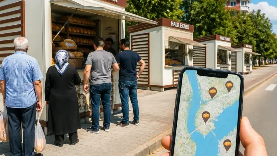 Çiftlikköy’de Temmuzda 23 binden fazla Halk Ekmek satıldı
