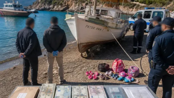Datça açıklarında yakalanan teknedeki 9 şüpheliden 7'si tutuklandı