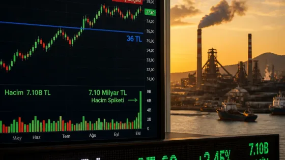 Ereğli Demir Çelik hisselerinde işlem hacmi yüksek, kısa vadede 36 TL destek izleniyor