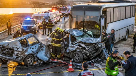 Gerede'de Kul Gölü mevkiinde zincirleme kaza: 2 ölü, 2 ağır yaralı