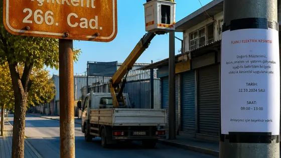 Isparta’da 16 Ağustos’ta planlı elektrik kesintisi: Işıkkent ve Sanayi bölgesi etkilenecek