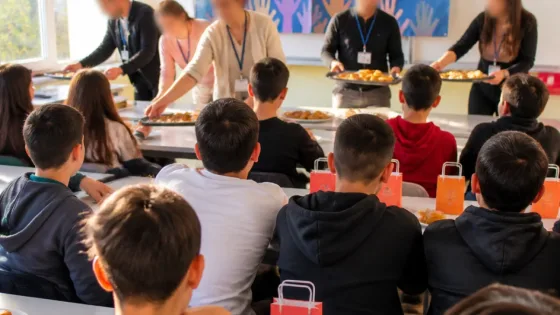 Kemer’de kurs öğrencilerine pastane ikramı: Sınav dönemi motivasyonuna destek
