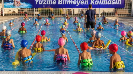 Kilis’te 2018'den beri yaklaşık 28 bin çocuk yüzme öğrendi