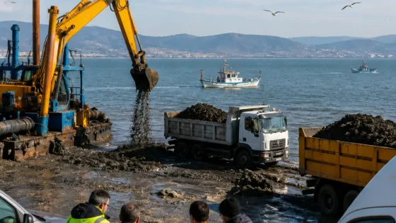 Körfez’de çamur tahliyesiyle yaşam geri dönüyor: İZSU 1,5 milyon tonu aşkın çamur çıkardı