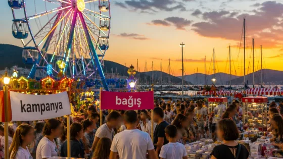 Marmaris’te dayanışma gecesi: Siraç için lunaparkta toplanan destek 650 bin liraya yaklaştı
