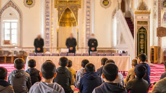 Niksar’da Yaz Kur’an Kursları Mevlana Camii’ndeki törenle sona erdi