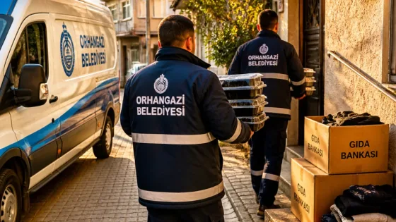 Orhangazi Belediyesi sosyal destek ağını genişleterek 300 kişiye sıcak yemek sağlıyor