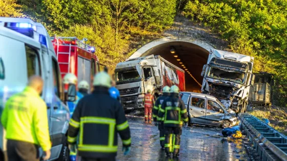 Orhangazi Tüneli çıkışında zincirleme kaza: 1 ölü, 7 yaralı