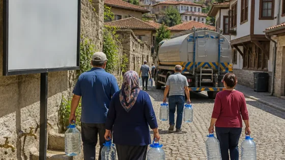 Safranbolu’da hafta sonu plansız su kesintileri halkı mağdur ediyor