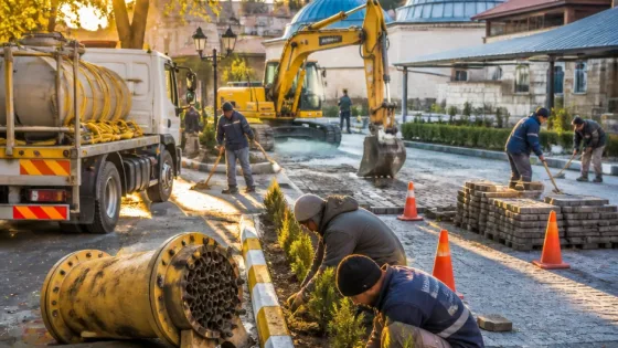 Sandıklı’da belediye ekipleri kış hazırlığı ve altyapı çalışmalarını hızlandırdı