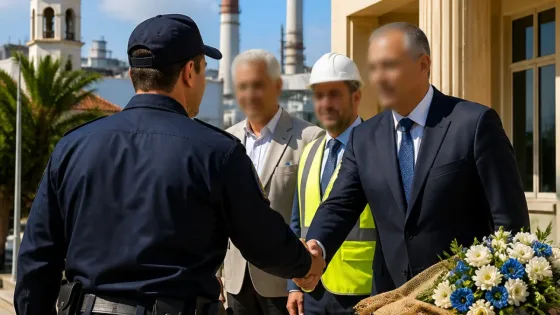 İskenderun’da Emniyet Müdürü Nevzat Güneş veda ziyaretleriyle uğurlanıyor